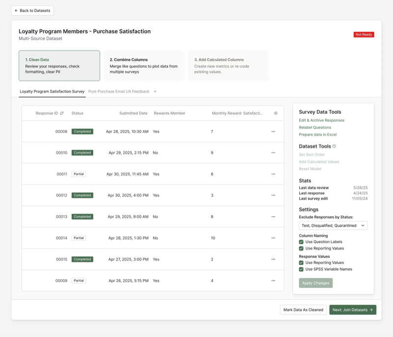 Alchemer Dashboard